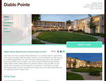 Tablet Screenshot of diablopointe.com